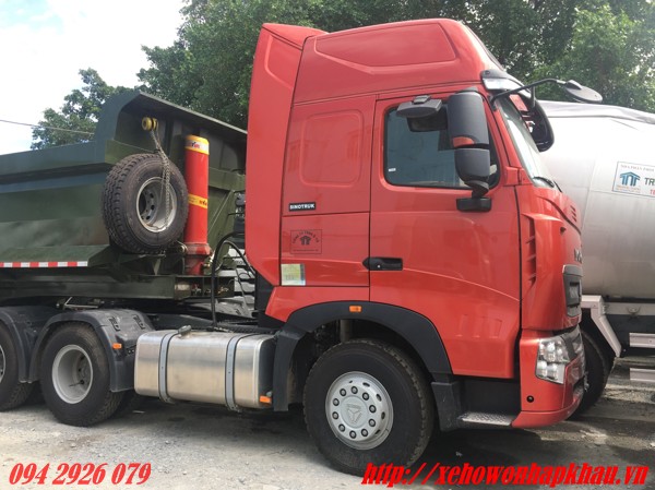 xe đầu kéo howo a7 375hp