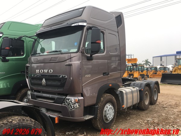 Xe đầu kéo howo a7 420hp