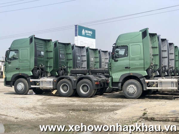 xe đầu kéo howo 420hp