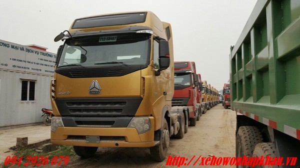 xe đầu kéo howo a7